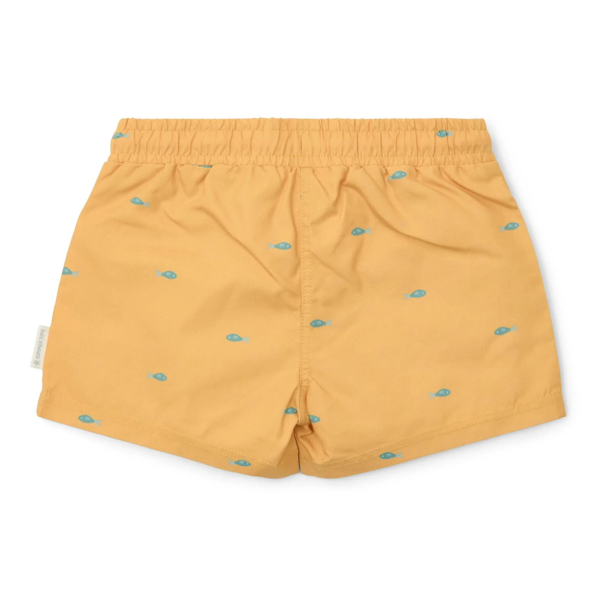 UV zwemshort seashells and stripes, yellow - LITTLE DUTCH - Afbeelding 3